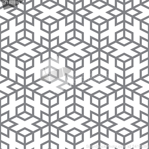 Image of Pattern - geometric design from gray lines