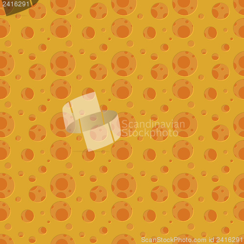 Image of Seamless pattern with holes like a cheese