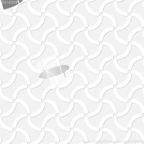 Image of Abstract seamless design - winding light gray lines