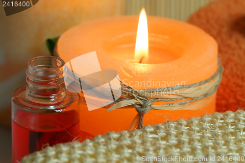 Image of Orange candle