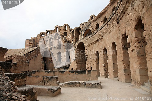 Image of The amphitheater in El-Jem, Tunisia