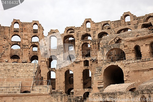 Image of The amphitheater in El-Jem, Tunisia