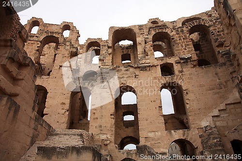 Image of The amphitheater in El-Jem, Tunisia