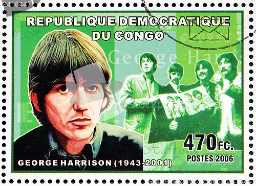 Image of George Harrison Stamp