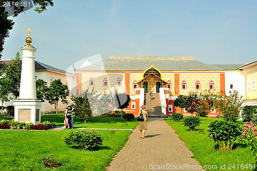 Image of “House (palace, chambers) of the Romanov boyars” in the Ipatievsky (Ipatiev) Monastery in Kostroma, Russia