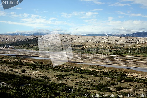 Image of Salt work, Island of Pag, Croatia