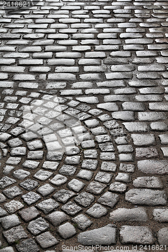 Image of Cobbled square