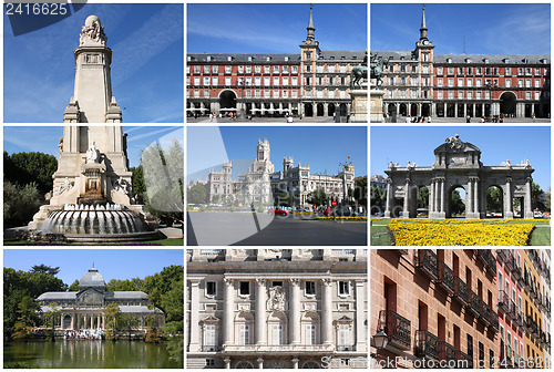 Image of Madrid collage