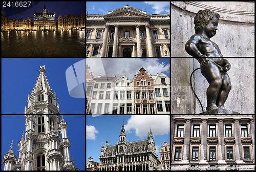 Image of Brussels collage