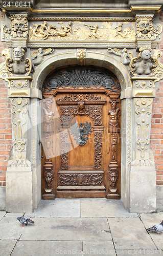 Image of Gdansk old door