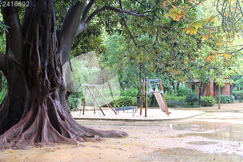 Image of Park in Seville, Spain