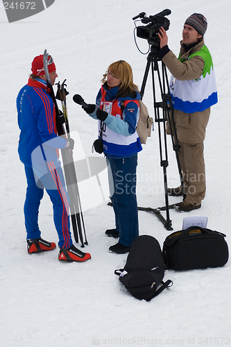 Image of Ivan Cherezov TV interview