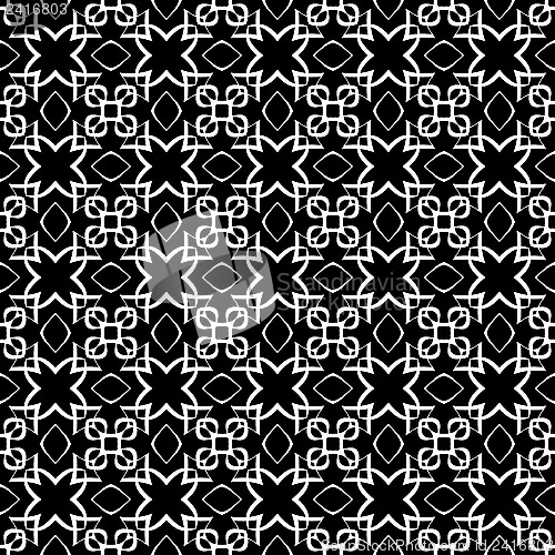 Image of White ribbon pattern