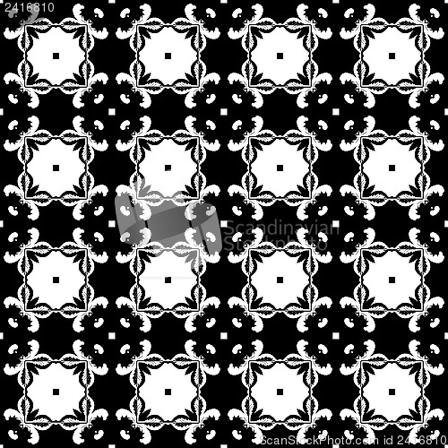 Image of Black and white pattern