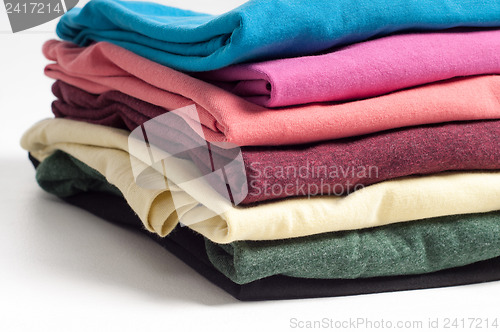 Image of Multicolored clothes