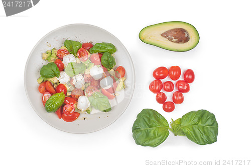 Image of Salad on the plate