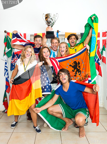 Image of International Sports fans 