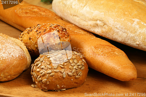 Image of Fresh crunchy bread