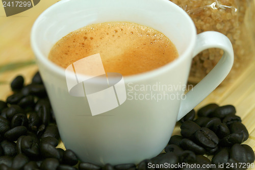 Image of Fresh brewed espresso