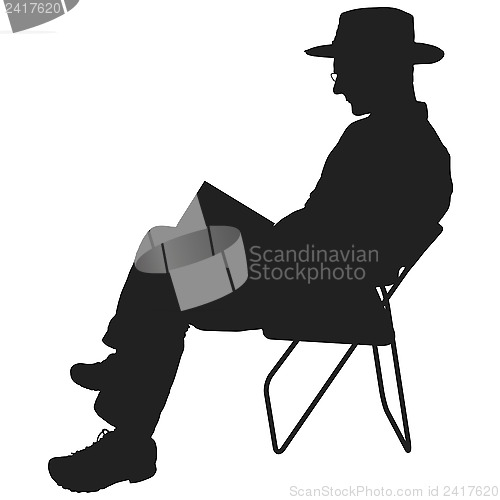 Image of Man Reading