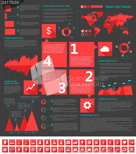 Image of IT Industry Infographic Elements