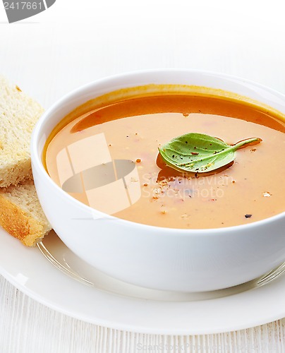 Image of bowl of squash soup