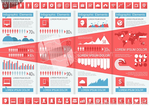 Image of IT Industry Infographic Elements