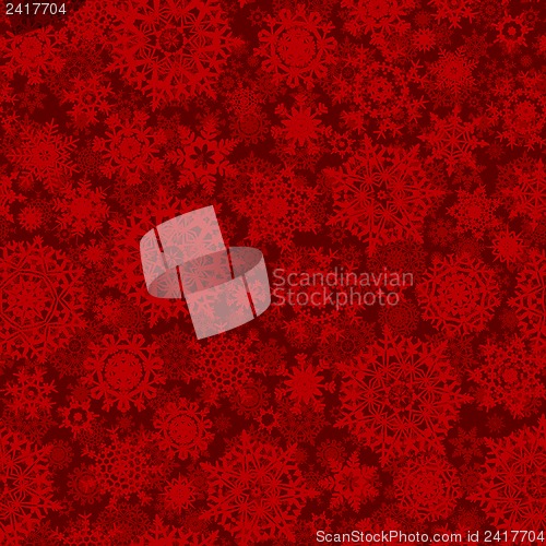 Image of Seamless deep red christmas texture pattern. EPS 8