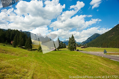 Image of Alpine landscape
