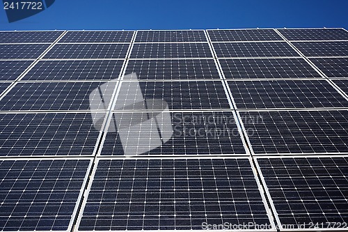 Image of Solar panel background