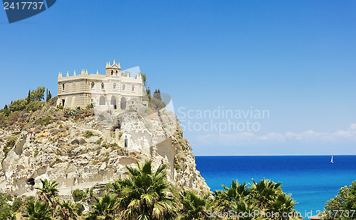 Image of Santa Maria church in Tropea