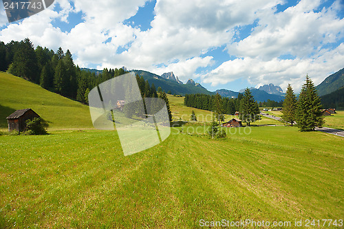 Image of Alpine landscape