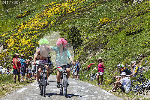 Image of Friends on Bicycles