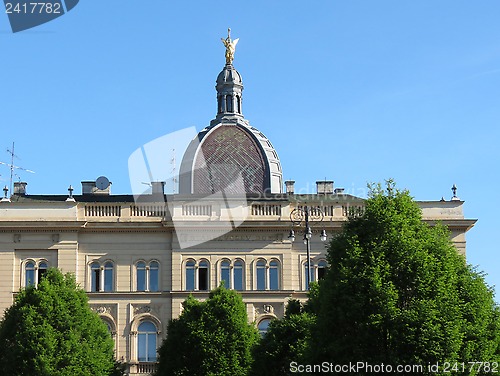 Image of Starcevicev Dom building in Zagreb, Croatia