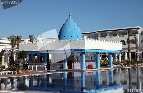 Image of Hotel swimming pool in Hammamet, Tunisia