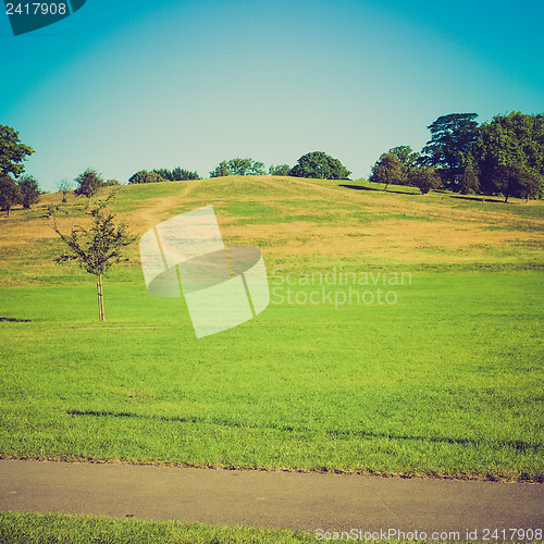 Image of Vintage look Primrose Hill London
