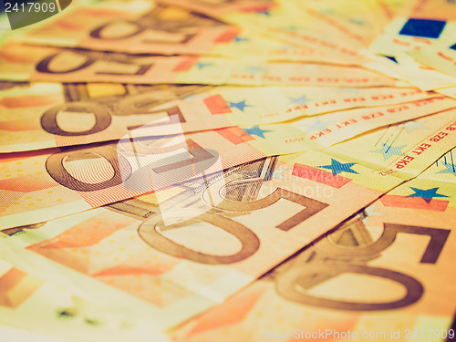 Image of Retro look Euro note