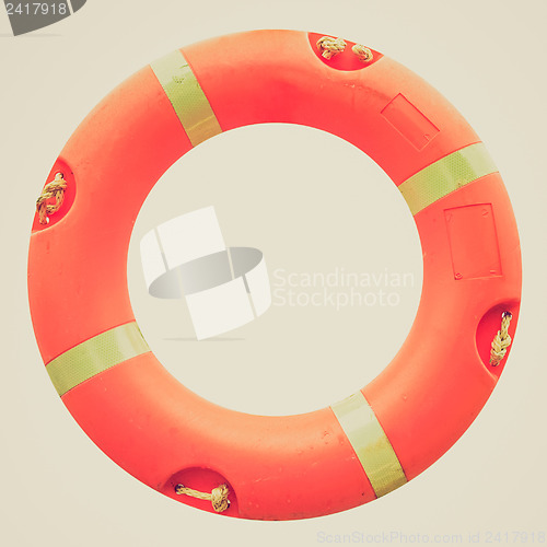 Image of Retro look Lifebuoy