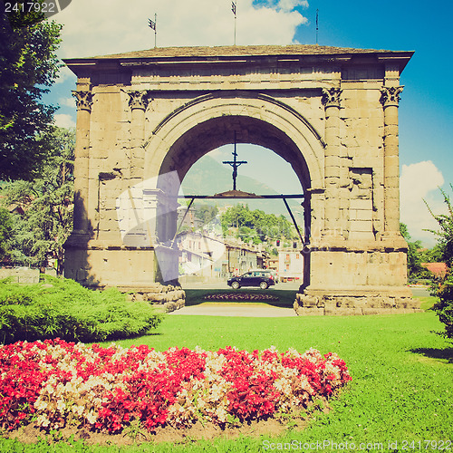 Image of Retro look Arch of August Aosta