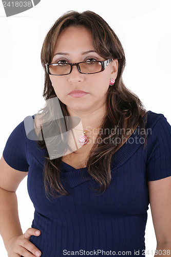 Image of Business woman angry