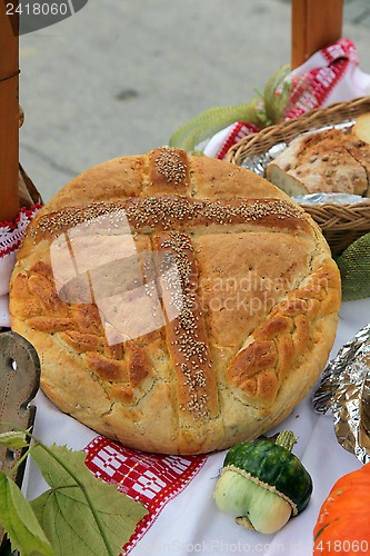 Image of Delicious homemade Christmas bread