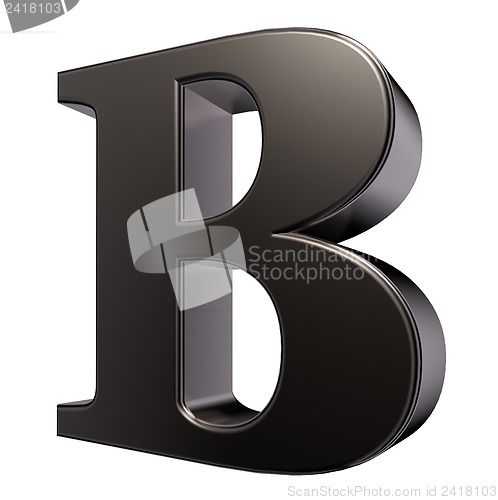 Image of metal letter
