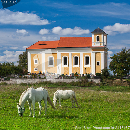 Image of Pilgrimage place on the hill in Chotec