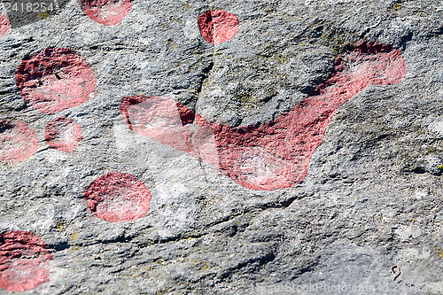 Image of Bronze age rock carvings