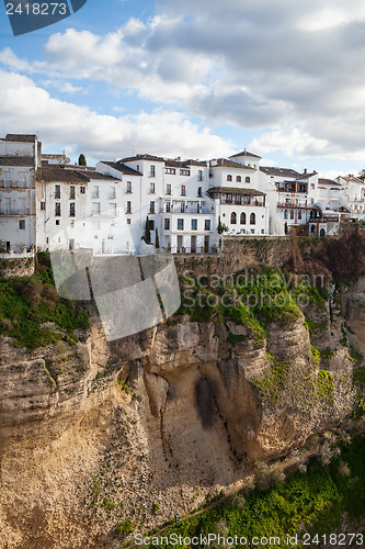 Image of Very famous bridge in Ronda 