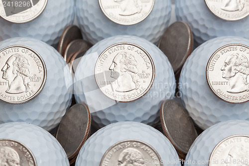 Image of Golf and money 