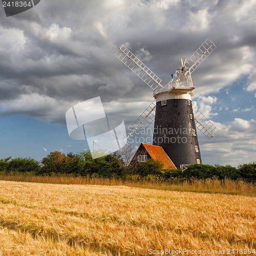 Image of Old windmill in England