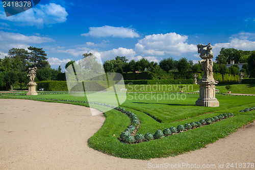 Image of Garden park in Dobris