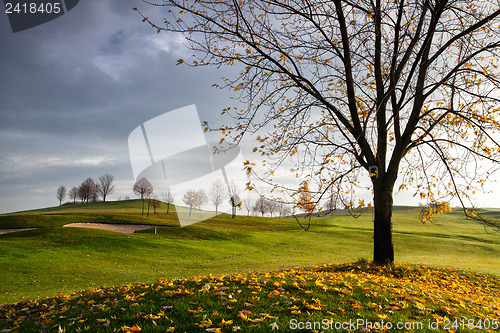 Image of On the golf course in Prague