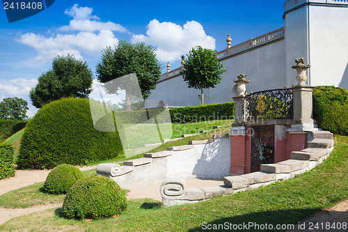 Image of Garden park in Dobris